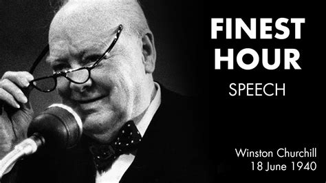 winston churchill speech audio